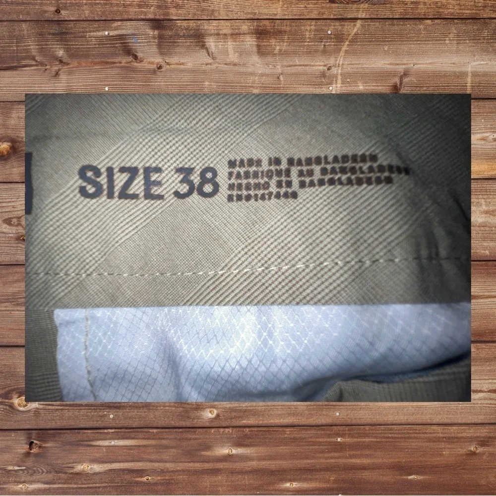 Hang Ten Khaki Polyester-Blend Shorts - Size 38